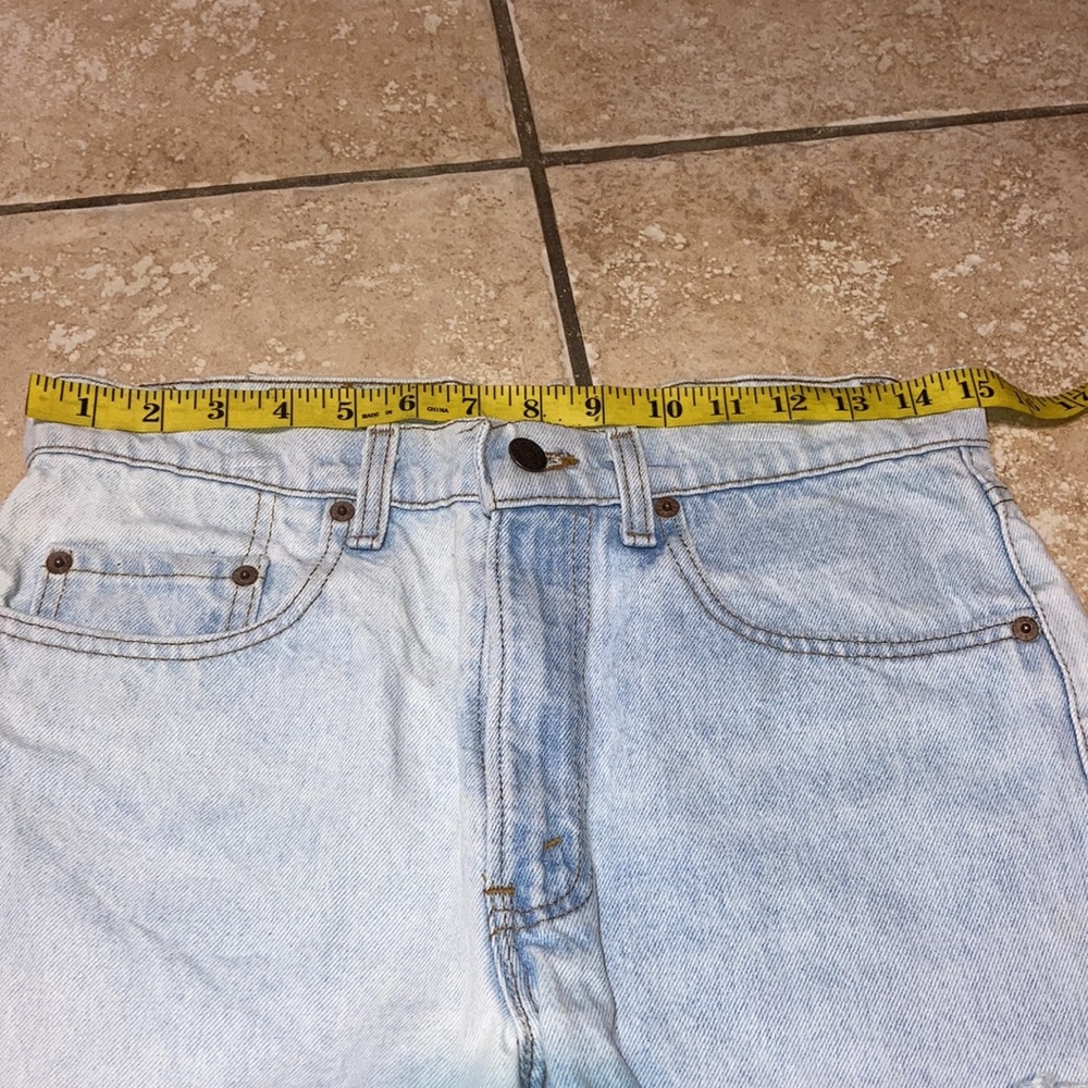 Vintage Made in USA Levi’s Jean cut off shorts 30 - Picture 4 of 4